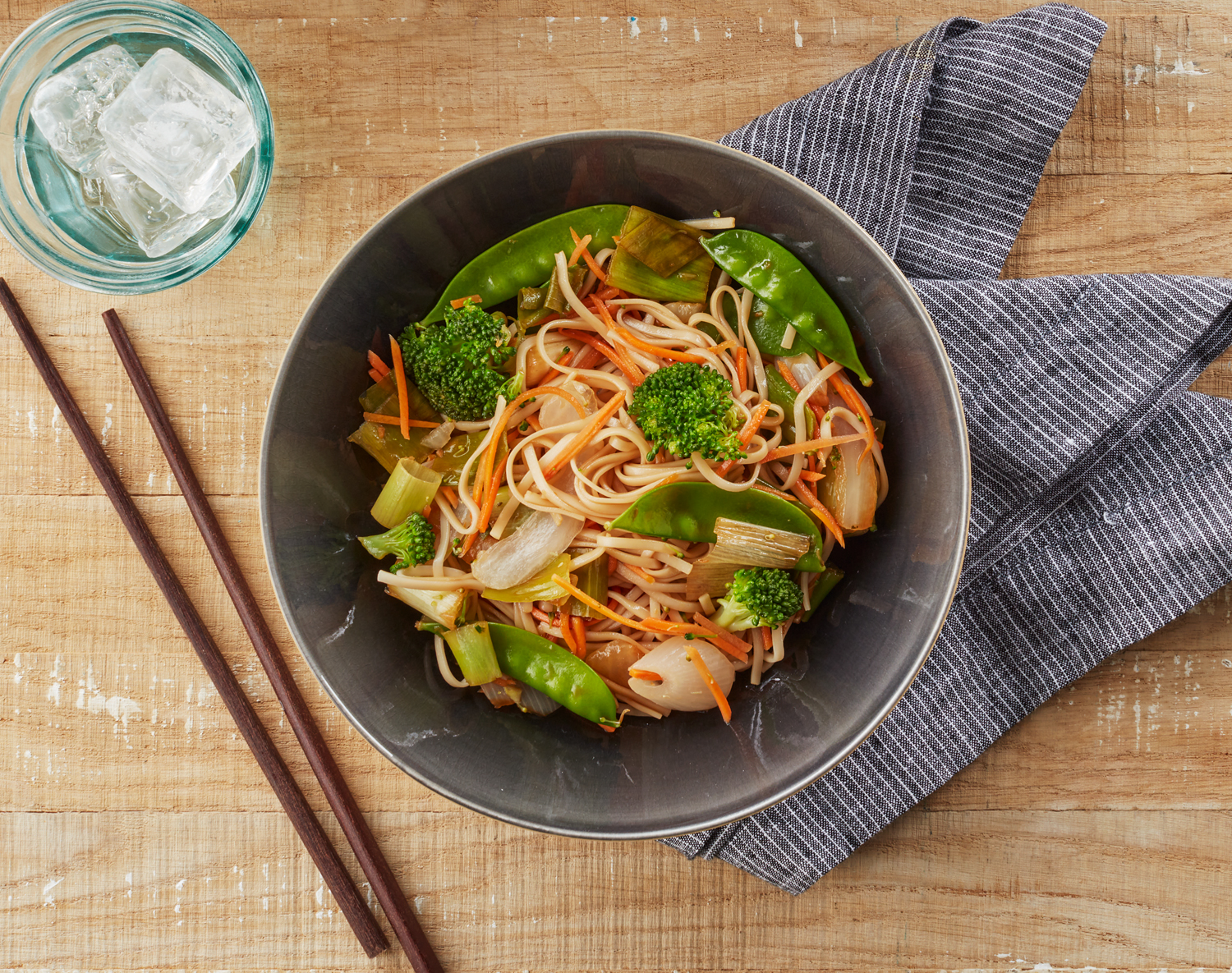 FreshDirect Vegetable Lo Mein, Single Serving Meal, image 1 of 2 slides