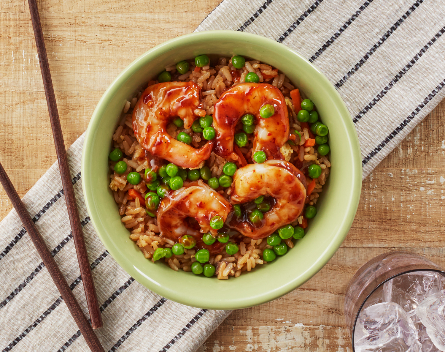 FreshDirect Spicy Kung Pao Shrimp Fried Rice, Single Serving Meal, image 1 of 2 slides