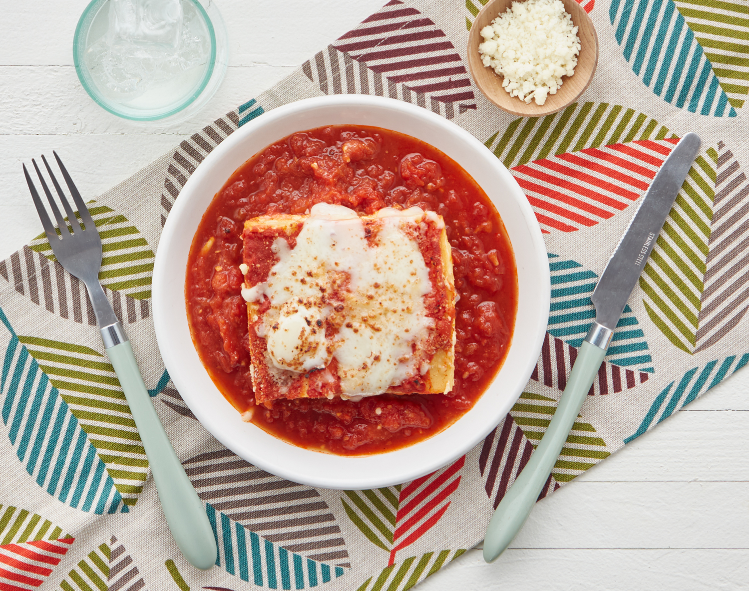FreshDirect Zucchini and Spinach Lasagna, Single Serving Meal, image 1 of 2 slides