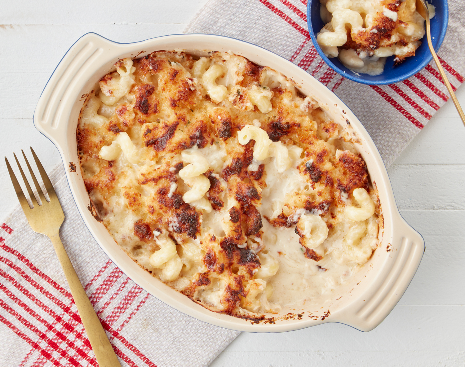 FreshDirect Baked Macaroni and Cheese w/ Parmesan Breadcrumbs, Family Size