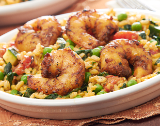 FreshDirect Shrimp and Vegetable Biryani, Single Serving Meal