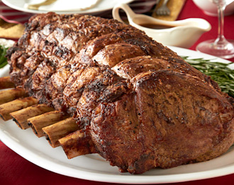 FreshDirect Standing Beef Rib Roast Meal, Whole