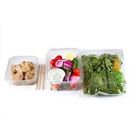 FreshDirect Chicken Souvlaki with Vegetables and Tzatziki Meal Kit, image 2 of 2 slides