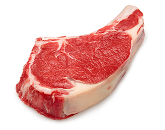 100% Grass-Fed Local Bone-in Rib Steak, Raised w/o Antibiotics
