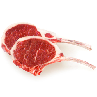 Brothers Ridge Local Lamb Rib Chop, Frenched, Pasture-Raised
