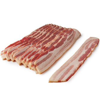Just FreshDirect Pasture-Raised Heritage Thick Cut Uncured Bacon, Non-GMO, Raised w/o Antibiotics, image 2 of 3 slides