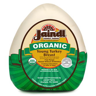 Jaindl Farms Local Organic Bone-In Turkey Breast, Fresh 