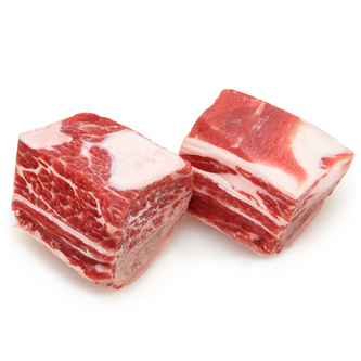 100% Grass-Fed Local Bone-In Beef Short Ribs