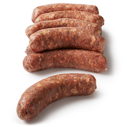 Pasture-Raised Heritage Fresh Hot Italian Pork Sausage Link, Non-GMO, Raised w/o Antibiotics, image 2 of 2 slides