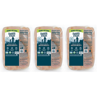 Farmer Focus Organic Boneless Skinless Chicken Breast, Value Pack