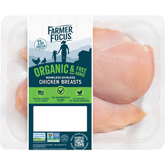 Farmer Focus Organic Boneless Skinless Chicken Breast