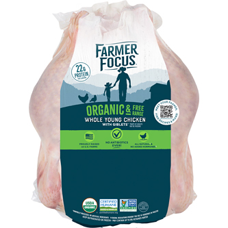 Farmer Focus Organic Whole Chicken