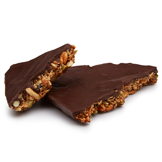 Homemade Dark Chocolate Granola Bark