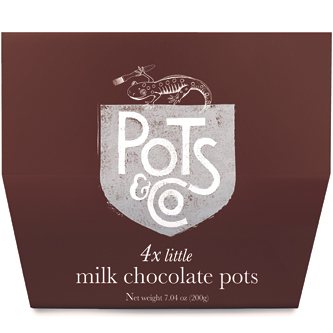 Pots & Co. Little Pots of Milk Chocolate, image 2 of 2 slides