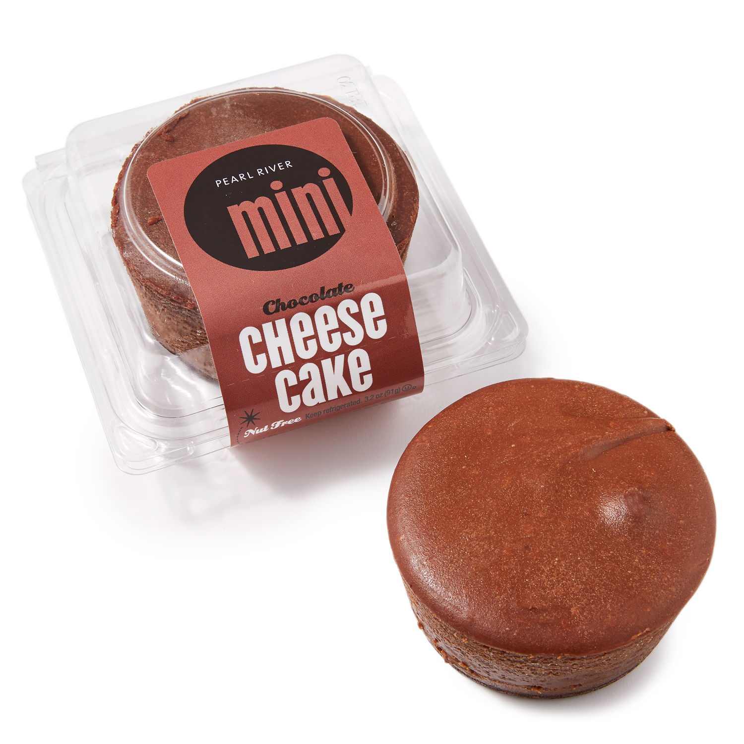 Pearl River Mini Cheesecake, Chocolate, Frozen