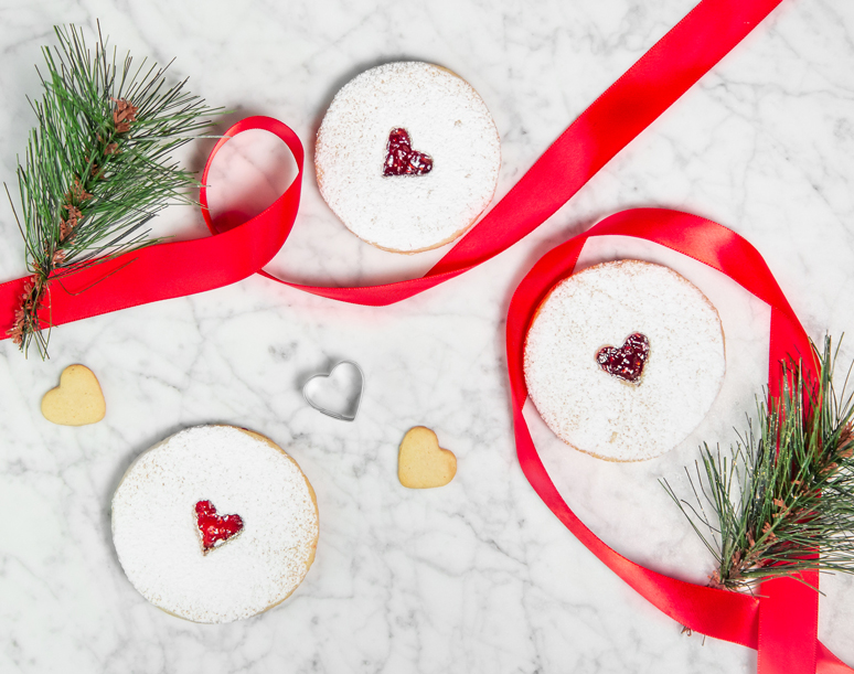 Red Velvet NYC Linzer Cookies Kit