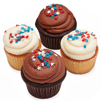 FreshDirect Patriotic Cupcakes