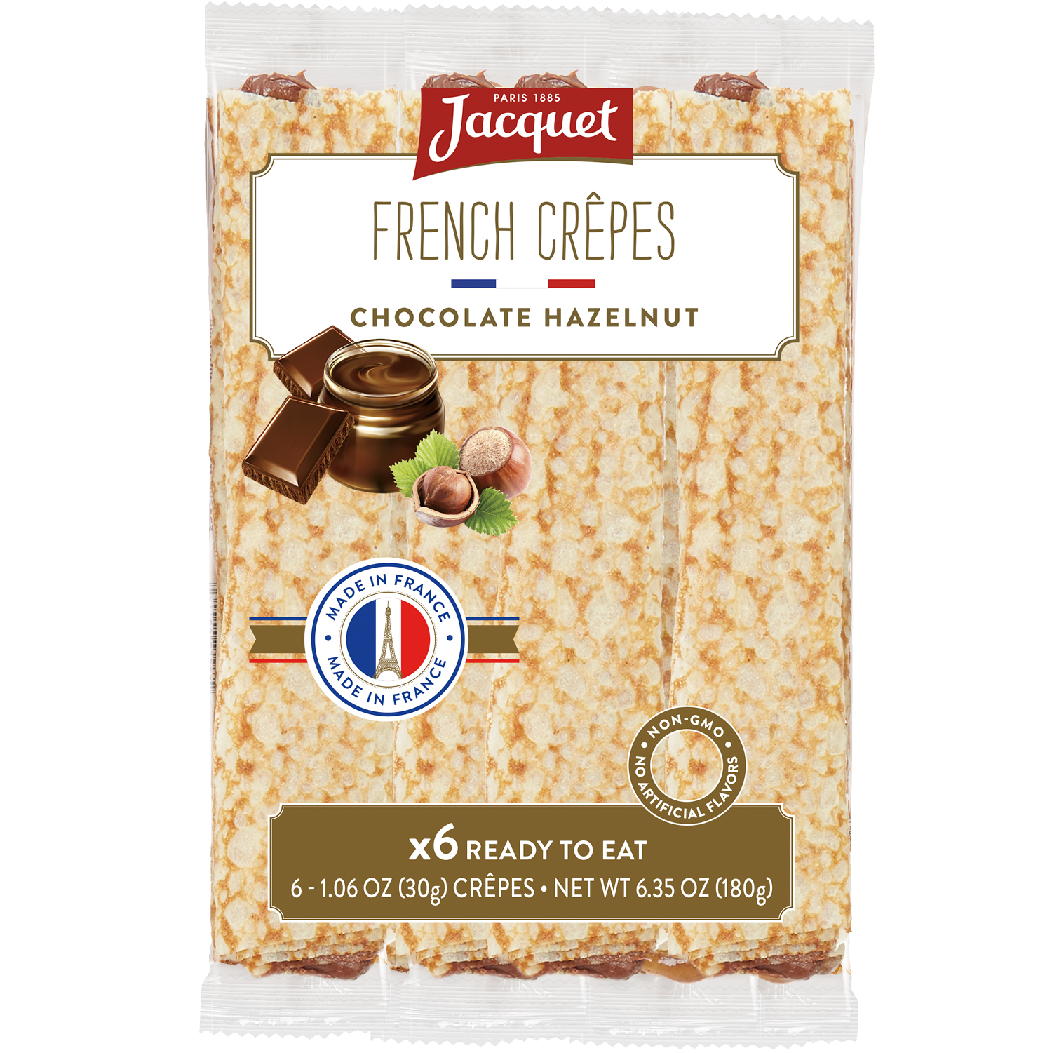 Jacquet French Crêpes, Chocolate Hazelnut