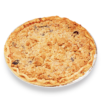 FreshDirect Peach Blueberry Crumb Pie
