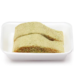 Wasabi Pea and Panko Crusted Salmon (made with farm-raised salmon), image 2 of 2 slides