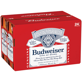 Budweiser Lager, Glass Bottles