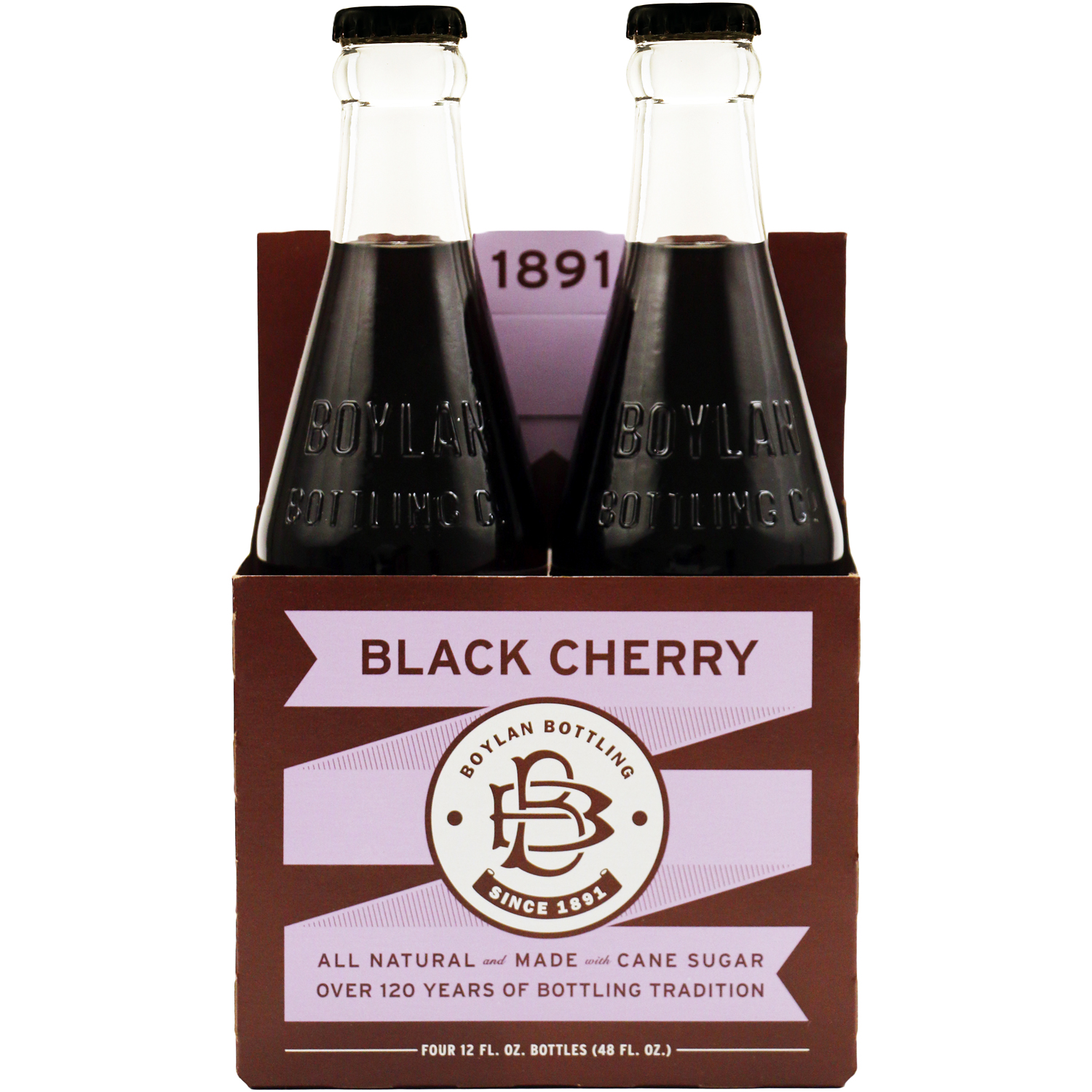 Boylan's Black Cherry Soda, Glass Bottles