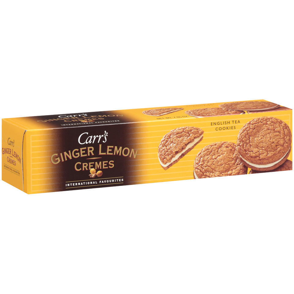 Carr's Ginger Lemon Cremes