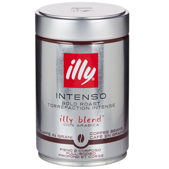 illy Whole Bean Intenso Coffee, Dark Roast