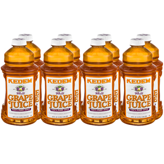 Kedem White Grape Juice, Plastic Bottles