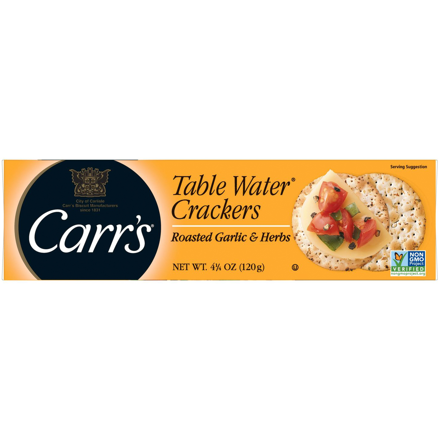 Carr's Garlic and Herb Table Water Crackers