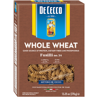 De Cecco Whole Wheat Fusilli