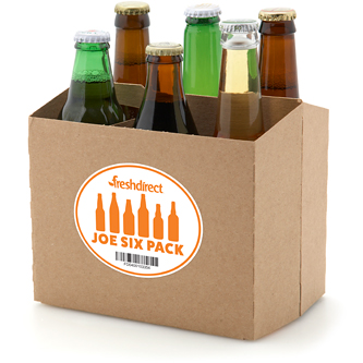 FreshDirect "Joe Six-Pack" Beer Variety Pack, Glass Bottles & Cans