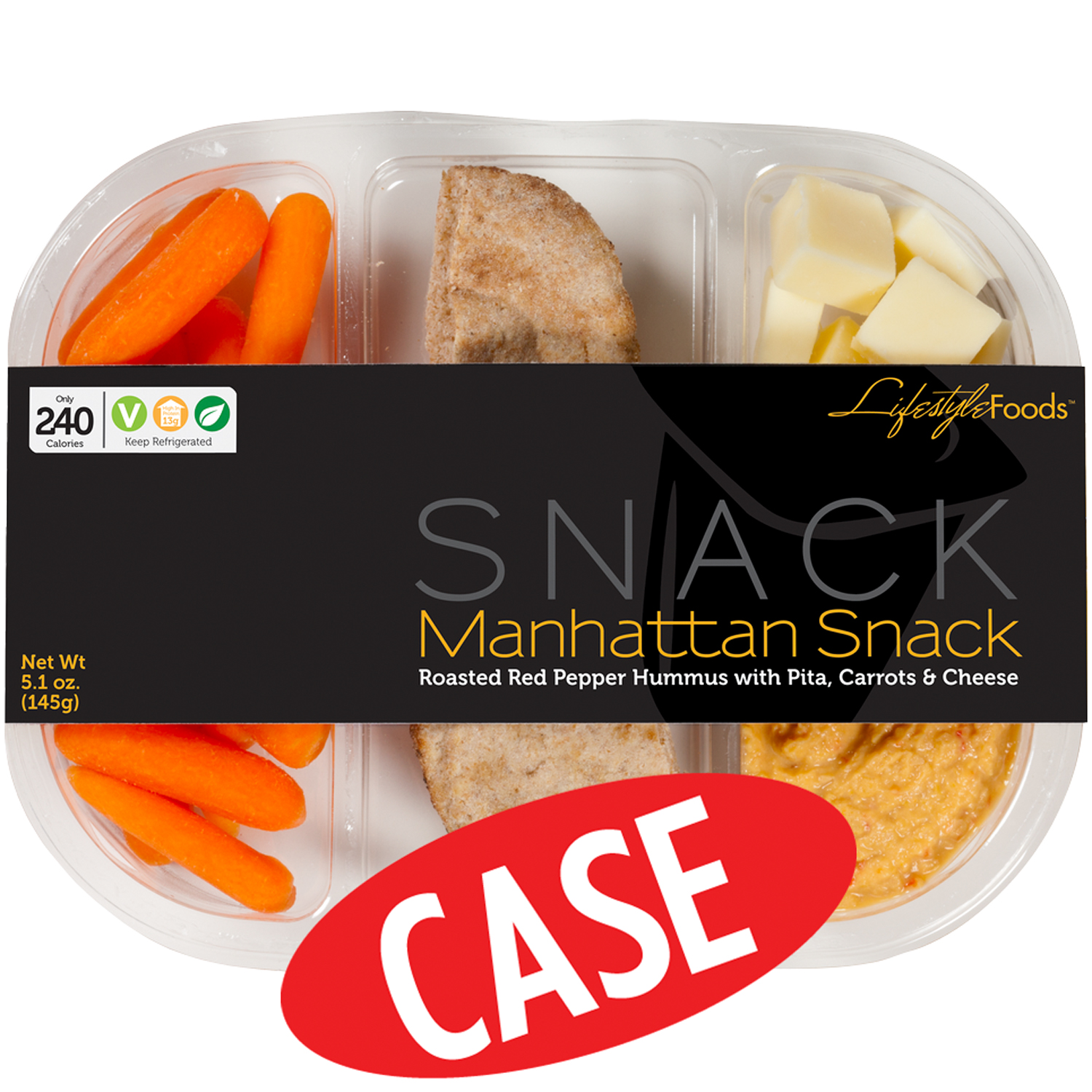 Lifestyle Foods Manhattan Snack Pack, Case