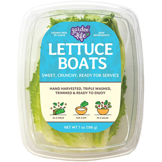 Garden Life Triple Washed Lettuce Wraps
