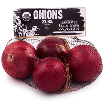 Lancaster Farm Fresh Cooperative Local Organic Red Onions