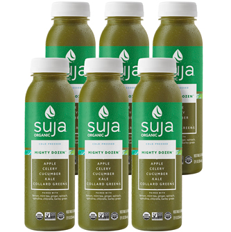 Suja Organic Cold Pressed Juice, Mighty Dozen, Plastic Bottles