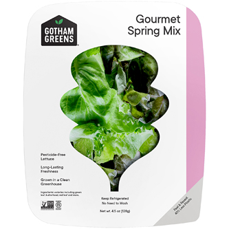 Gotham Greens Local Gourmet Spring Mix