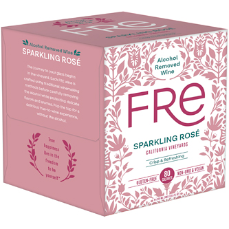 Fre Alcohol-Removed Sparkling Rosé, Cans